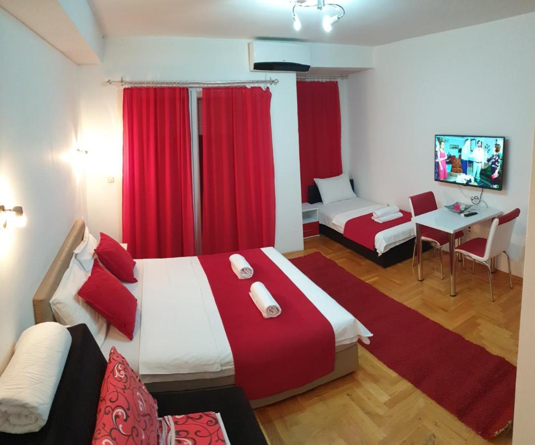 Front Beach Exclusive Apartments Sztruga Kültér fotó