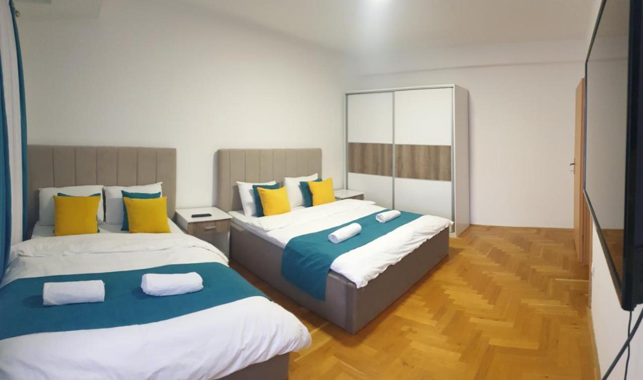 Front Beach Exclusive Apartments Sztruga Kültér fotó