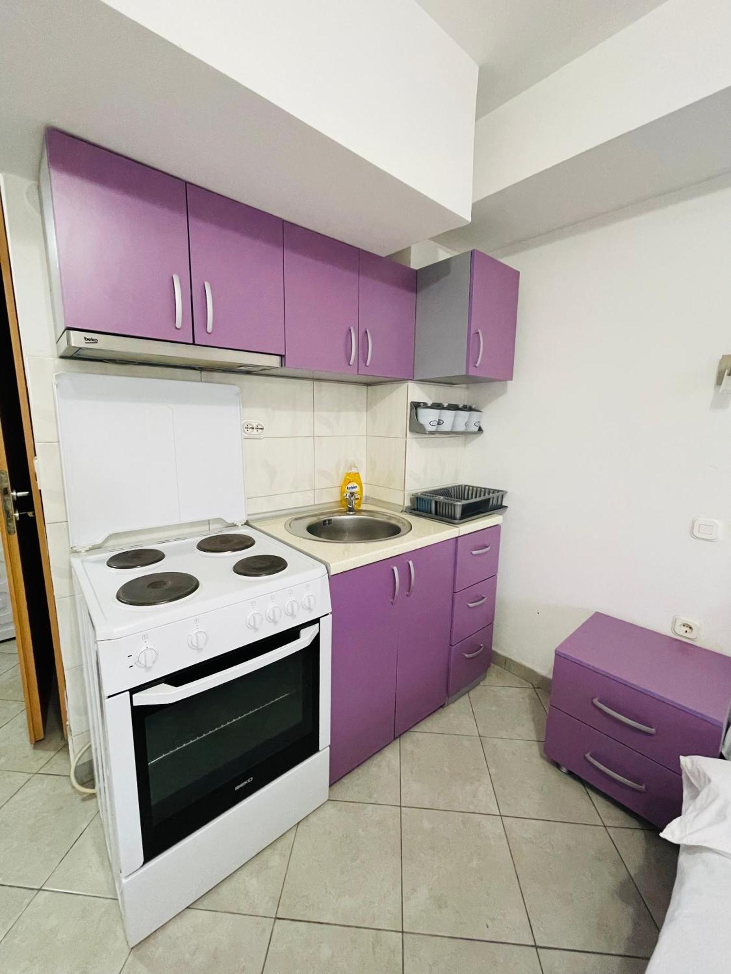 Front Beach Exclusive Apartments Sztruga Kültér fotó